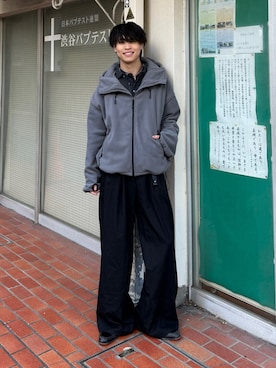 「LAPIIS（ラピス）のアイテム」を使った、Yo_ta  さん（メンズ・178cm）の冬コーディネート