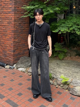 「DNSR（ディーエヌエスアール）のアイテム」を使った、Yo_ta  さん（メンズ・178cm）の夏コーディネート