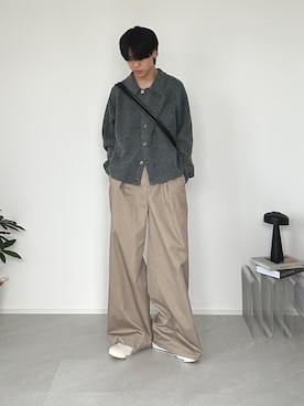 「アイテム（チノパンツ）」を使った、Yo_ta  さん（メンズ・178cm）の秋コーディネート