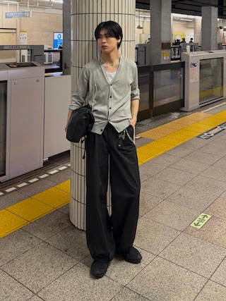 「LUENNA(ルエナ)の【LUENNA】Twist Chain Short Necklace / ツイストチェーンショートネックレス(ネックレス)」を使った、Yo_ta さん(メンズ・178cm)の春コーディネート