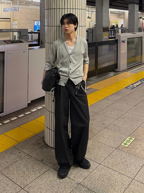 「LUENNA(ルエナ)の【LUENNA】Twist Chain Short Necklace / ツイストチェーンショートネックレス(ネックレス)」を使った、Yo_ta さん(メンズ・178cm)の春コーディネート