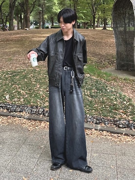 「アイテム（ジャケット/アウター）」を使った、Yo_ta  さん（メンズ・178cm）の秋コーディネート