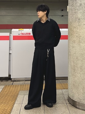 「アイテム（ブーツ）」を使った、Yo_ta  さん（メンズ・178cm）の秋コーディネート