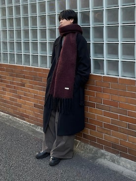 「EPNK（イーピーエヌケー）のアイテム」を使った、Yo_ta  さん（メンズ・178cm）の冬コーディネート