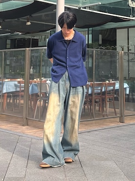 「アイテム（トップス）」を使った、Yo_ta  さん（メンズ・178cm）の夏コーディネート