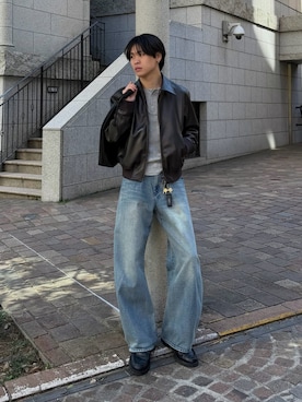 「LUENNA（ルエナ）のアイテム」を使った、Yo_ta  さん（メンズ・178cm）の春コーディネート