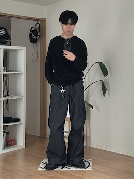 「アイテム（チャーム）」を使った、Yo_ta  さん（メンズ・178cm）の秋コーディネート