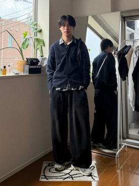 「soerte（ソエルテ）のアイテム」を使った、Yo_ta  さん（メンズ・178cm）の春コーディネート