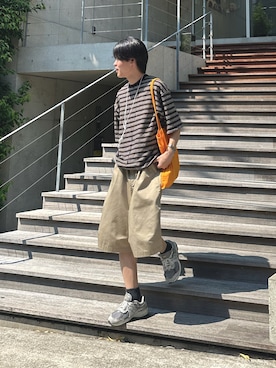 「FREAK'S STORE（フリークスストア）のアイテム」を使った、Yo_ta  さん（メンズ・178cm）の夏コーディネート