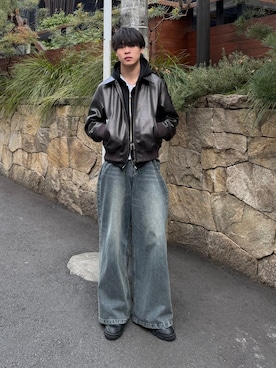 「LUENNA（ルエナ）のアイテム」を使った、Yo_ta  さん（メンズ・178cm）の冬コーディネート