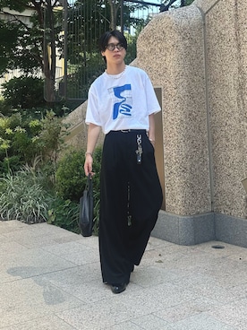 「アイテム（スウェットパンツ）」を使った、Yo_ta  さん（メンズ・178cm）の夏コーディネート
