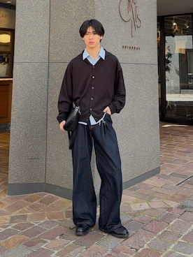 「LUENNA（ルエナ）のアイテム」を使った、Yo_ta  さん（メンズ・178cm）の春コーディネート