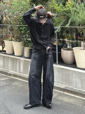 「アイテム（ボストンバッグ）」を使った、Yo_ta  さん（メンズ・178cm）の秋コーディネート