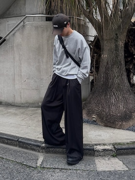 「アイテム（パンツ）」を使った、Yo_ta  さん（メンズ・178cm）の春コーディネート