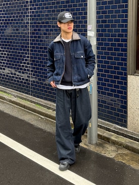 「アイテム（トップス）」を使った、Yo_ta  さん（メンズ・178cm）の春コーディネート