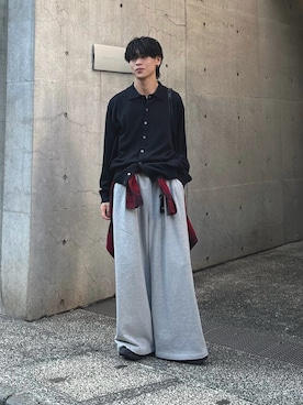 「アイテム（スウェットパンツ）」を使った、Yo_ta  さん（メンズ・178cm）の夏コーディネート