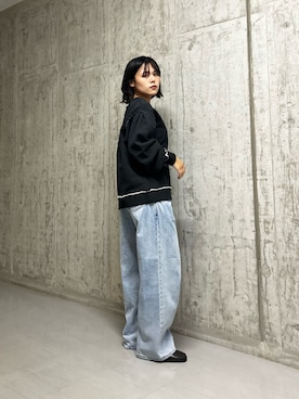 「アイテム（タンクトップ）」を使った、いの  さん（レディース・157cm）の秋コーディネート