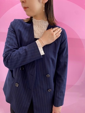 「ジュエリー」｜Pandoraさん（レディース・160cm）の春コーディネート