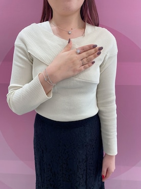 「ジュエリー」｜Pandoraさん（レディース・160cm）の冬コーディネート