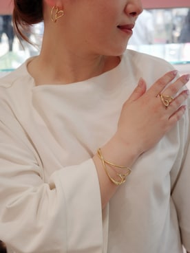 「ジュエリー」｜Pandoraさん（レディース・160cm）の夏コーディネート