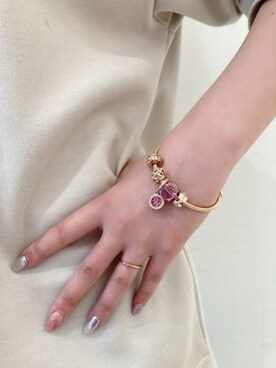 「ジュエリー」｜Pandoraさん（レディース・160cm）の春コーディネート
