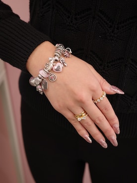 「PANDORA（パンドラ）のアイテム」を使った、Pandoraさん（レディース・160cm）の冬コーディネート