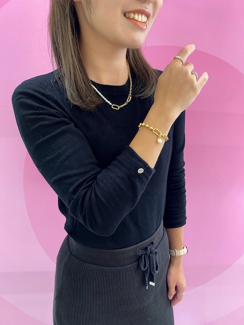 PANDORA(パンドラ)の「Pandora ME メタルビーズ & リンク チェーン