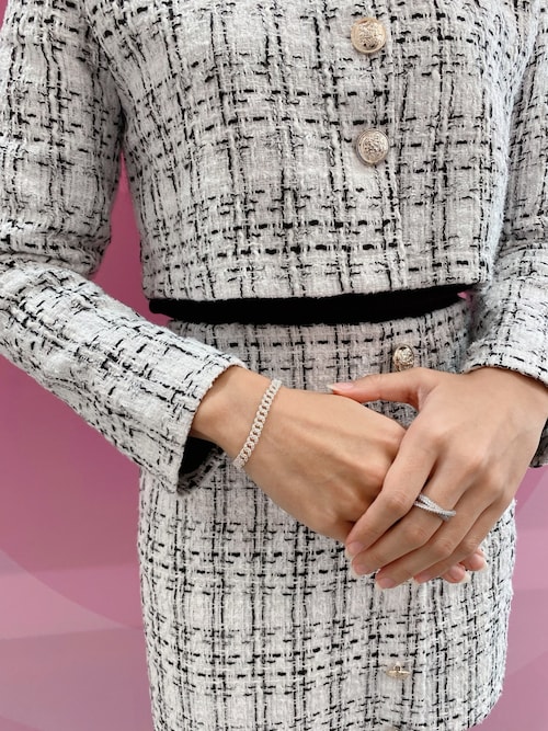 PANDORA Timeless パヴェ チェーン ブレスレット PANDORA ブレスレット Pandora Timeless パヴェ チェーン