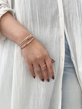 「ジュエリー」｜Pandoraさん（レディース・160cm）の夏コーディネート