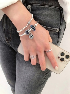 「ジュエリー」｜Pandoraさん（レディース・160cm）の夏コーディネート