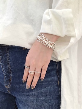 「ジュエリー」｜Pandoraさん（レディース・160cm）の秋コーディネート