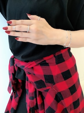 「ジュエリー」｜Pandoraさん（レディース・160cm）の秋コーディネート