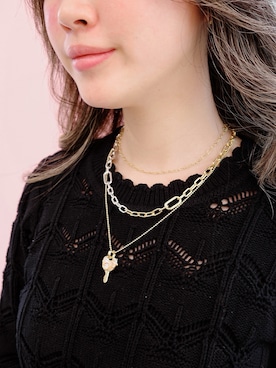 「PANDORA（パンドラ）のアイテム」を使った、Pandoraさん（レディース・160cm）の冬コーディネート