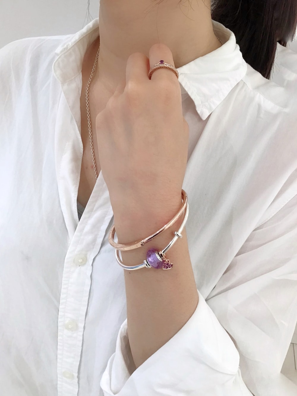 Pandora(Pandora)|PANDORAのブレスレットを使ったコーディネート - WEAR