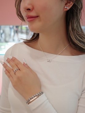 「ジュエリー」｜Pandoraさん（レディース・160cm）の夏コーディネート