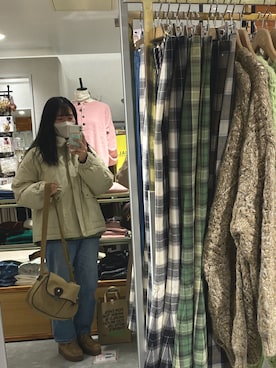 miuさん（レディース・157cm）の冬コーディネート