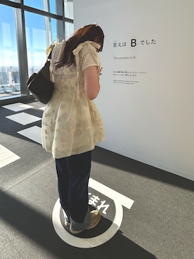 「アイテム（シューズ）」を使った、ｽﾓﾓ 🍑ᐝさん（骨格ウェーブ・レディース・160cm）の夏コーディネート