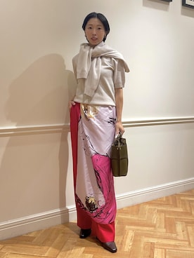 「アイテム（ブーツ）」を使った、yukiさん（レディース・160cm・30代）の秋コーディネート
