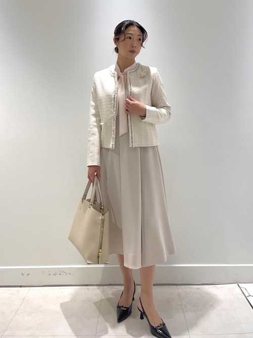 洗える】ボウタイブラウス【春服】（シャツ/ブラウス）｜ROPE'（ロペ