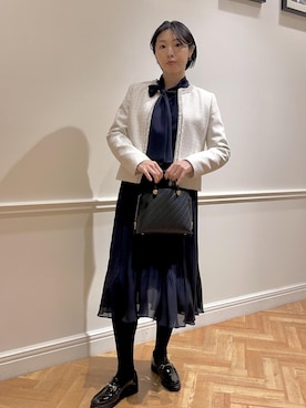 「E'POR（エポール）のアイテム」を使った、yukiさん（レディース・160cm）の冬コーディネート