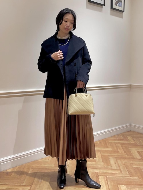 プレミアムカシミヤ ショートコート【25AW】（ステンカラーコート