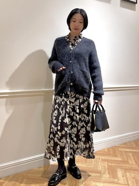 「冬コーデ」｜yukiさん（レディース・160cm）の冬コーディネート