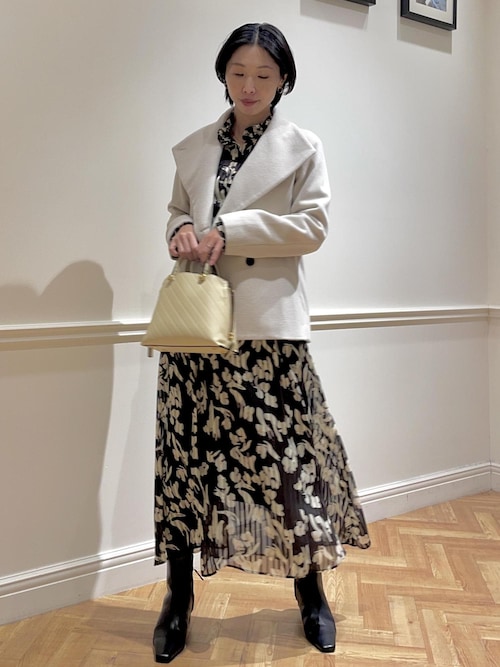 プレミアムカシミヤ ショートコート【25AW】（ステンカラーコート