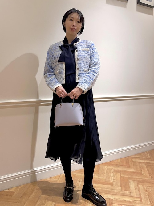 ROPE'(ロペ) ワンピース 入学式 卒業式 ジョーゼットシフォン ROPE'(ロペ) ワンピース 入学式 卒業式 ジョーゼットシフォン