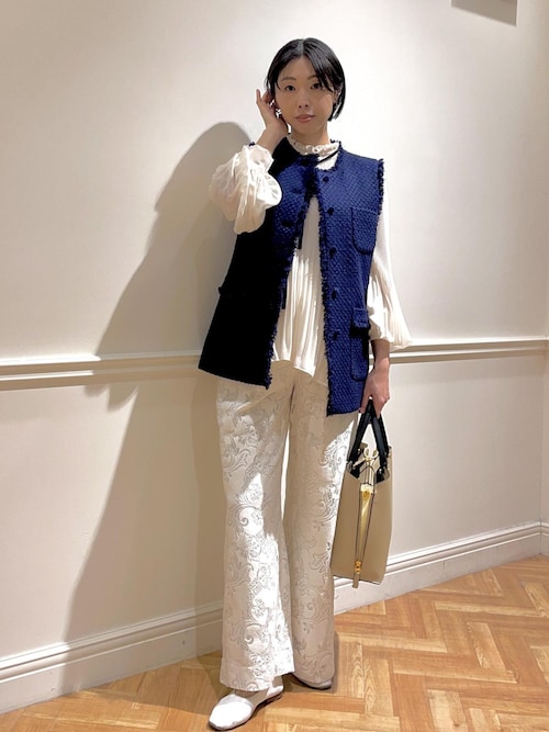 セール】フラワーレースイージーパンツ（その他パンツ）｜ROPE'（ロペ