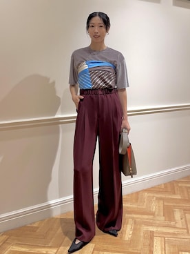 「アイテム（バンダナ/スカーフ）」を使った、yukiさん（レディース・160cm・30代）の夏コーディネート