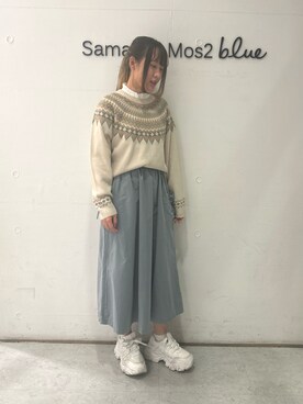 Renaさん（レディース・163cm）の冬コーディネート