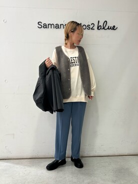 Renaさん（レディース・163cm）の秋コーディネート