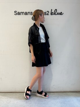 Renaさん（レディース・163cm）の夏コーディネート