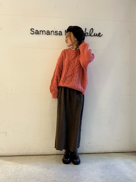 Renaさん（レディース・163cm）の冬コーディネート